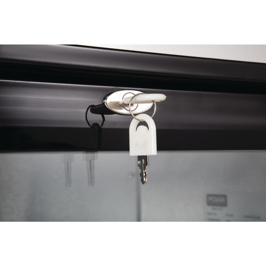 Polar G-Series Back Bar Cooler with Hinged Door Black 138Ltr