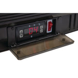 Polar G-Series Back Bar Cooler with Hinged Doors Black 208Ltr