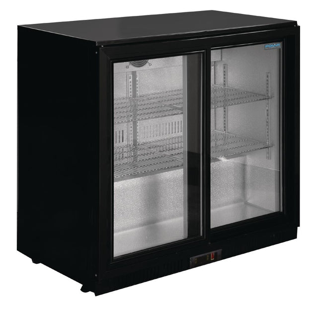 Polar -Series Back Bar Cooler with Sliding Doors 198LtrG-Series Back Bar Cooler with Sliding Doors 198Ltr