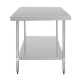 Vogue Stainless Steel Centre Table 1800mm