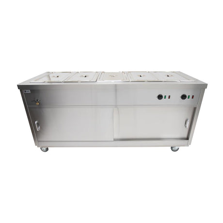 Parry Bain Marie Topped Mobile Hot Cupboard HOT18BM