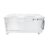 Parry Mobile Servery with Bain Marie Top MSB18