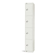 Elite Four Door Electronic Combination Locker White