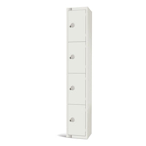 Elite Four Door Electronic Combination Locker White