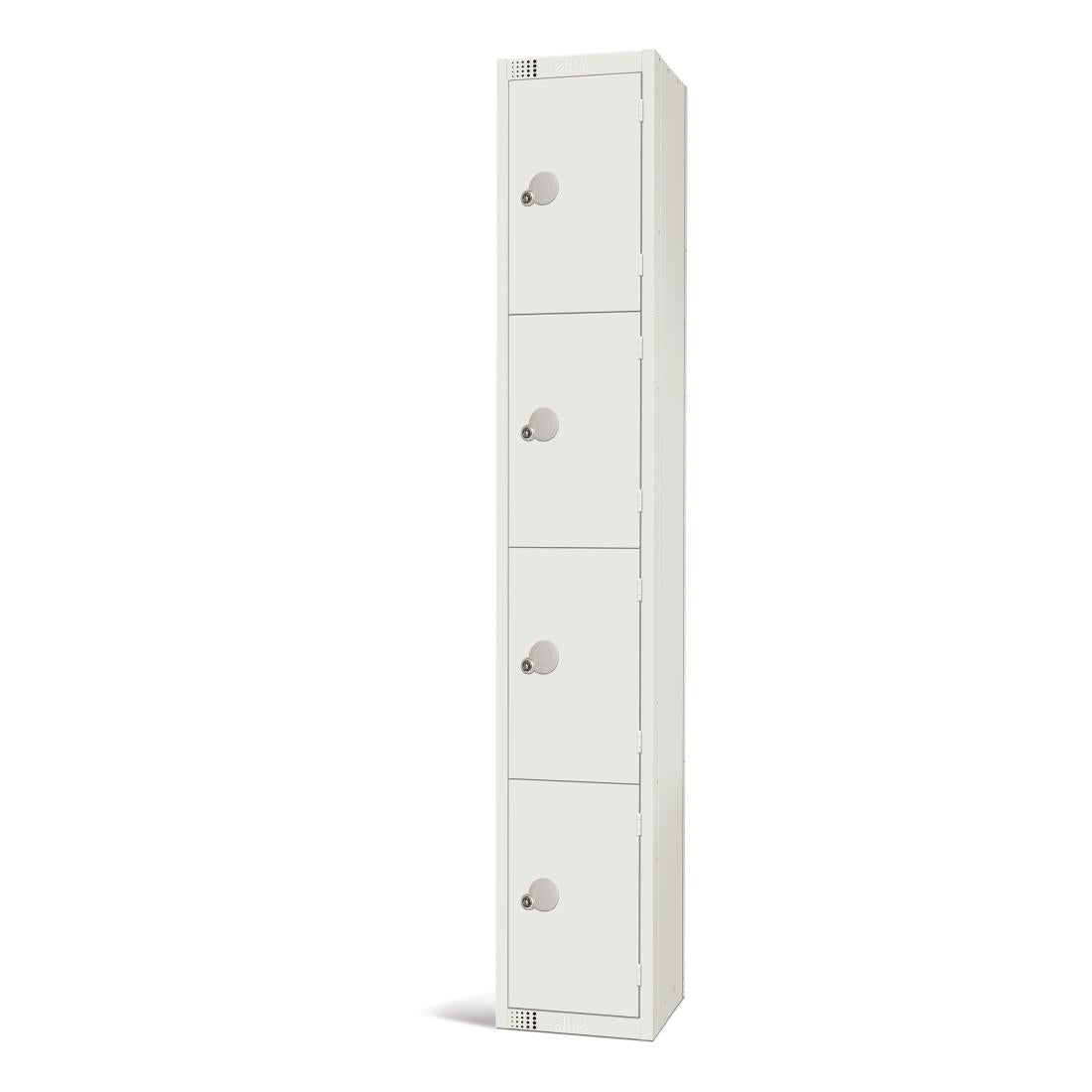 Elite Four Door Electronic Combination Locker White