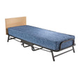 Jay-Be Contract Folding Bed with Water Resistant Mattress Single in Black Colour