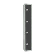 Elite Four Door Manual Combination Locker Locker Graphite Grey