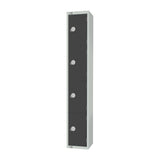 Elite Four Door Manual Combination Locker Locker Graphite Grey