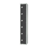 Elite Six Door Manual Combination Locker Locker Graphite Grey