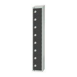 Elite Eight Door Manual Combination Locker Locker Graphite Grey