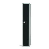Elite Single Door Electronic Combination Locker Black
