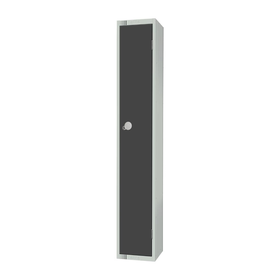 Elite Single Door Electronic Combination Locker Graphite Grey