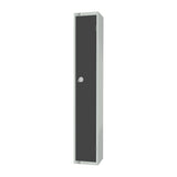 Elite Single Door Electronic Combination Locker Graphite Grey