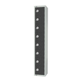 Elite Eight Door Manual Combination Locker Locker Graphite Grey