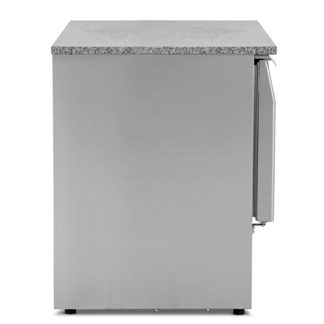 Graded 01062 Bcc3 Gr Top Compact Triple Door Counter Refrigerator With Granite Worktop – image 4