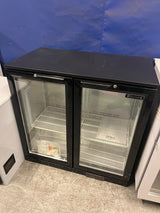 Graded 02254 Double Hinged Glass Door Bottle Cooler