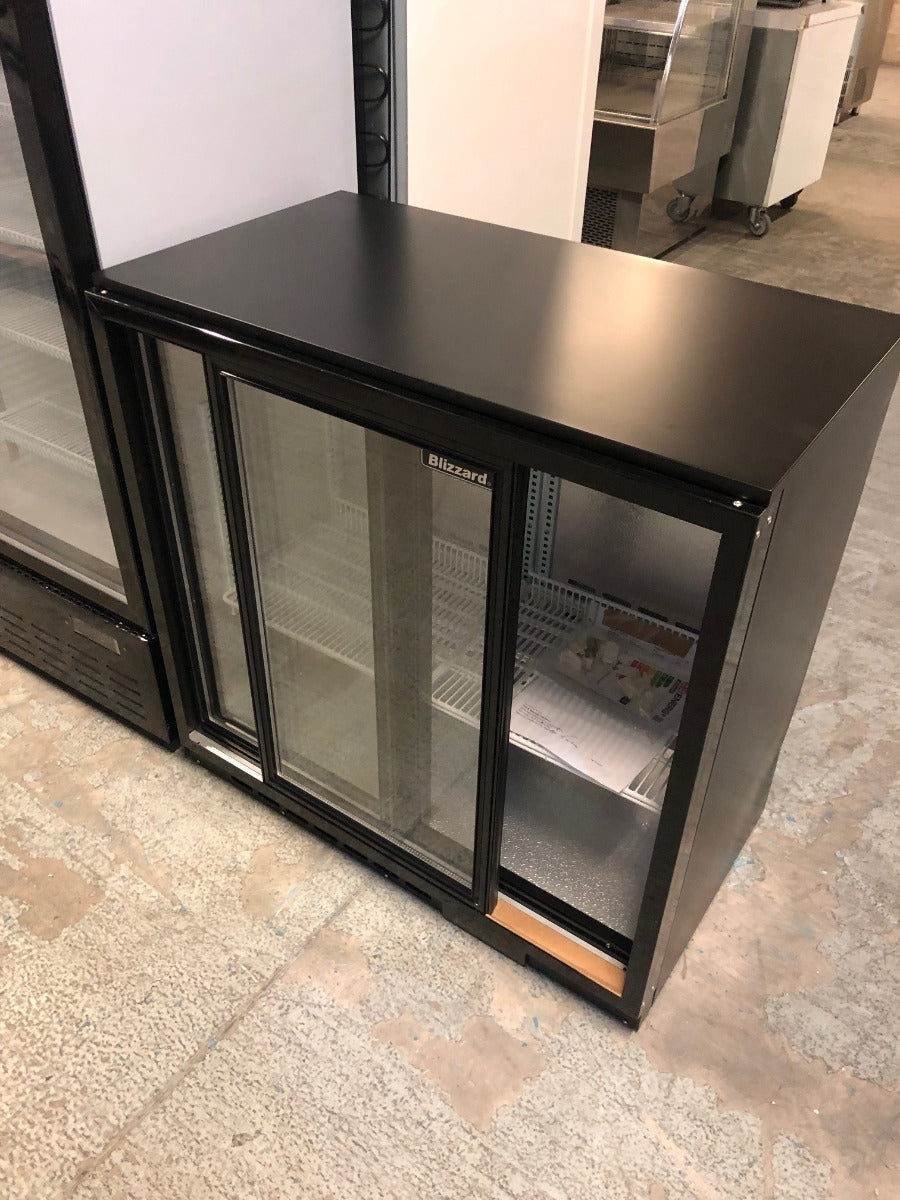 Graded 02204 Double Sliding Glass Door Bottle Cooler