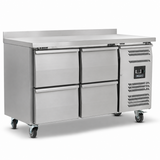Four Drawer Counter Refrigerator With Upstand