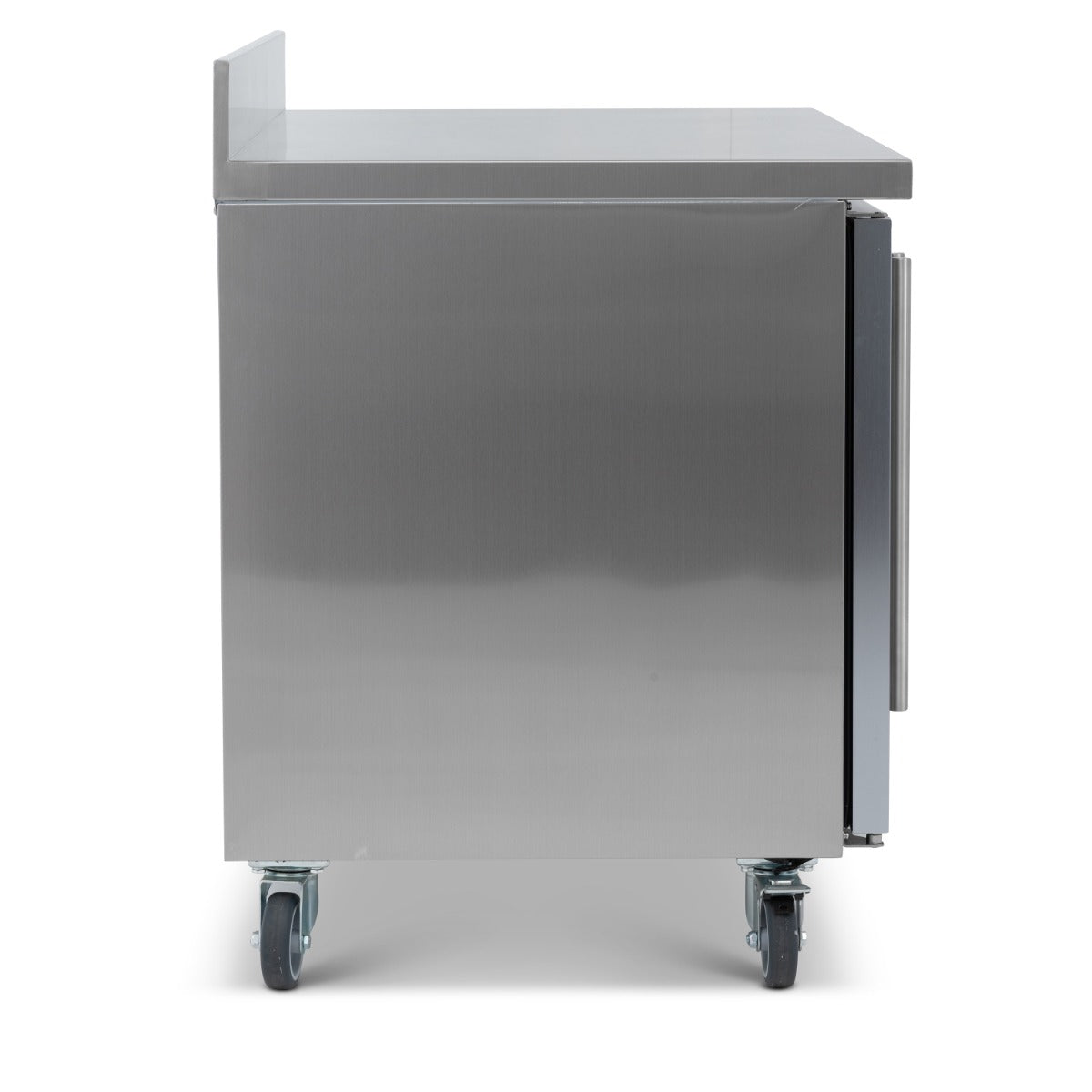 Graded 01023 Hbc2 Cr Double Hinged Glass Door Counter Refrigerator With Upstand
