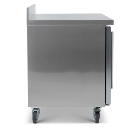 Graded 01023 Hbc2 Cr Double Hinged Glass Door Counter Refrigerator With Upstand – image 5