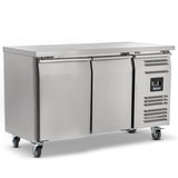 Graded 02164 Double Hinged Door Counter Refrigerator