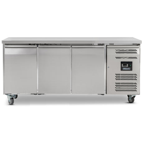 Graded 00967 Hbc3 Nu Triple Hinged Door Counter Refrigerator Without Upstand – image 4