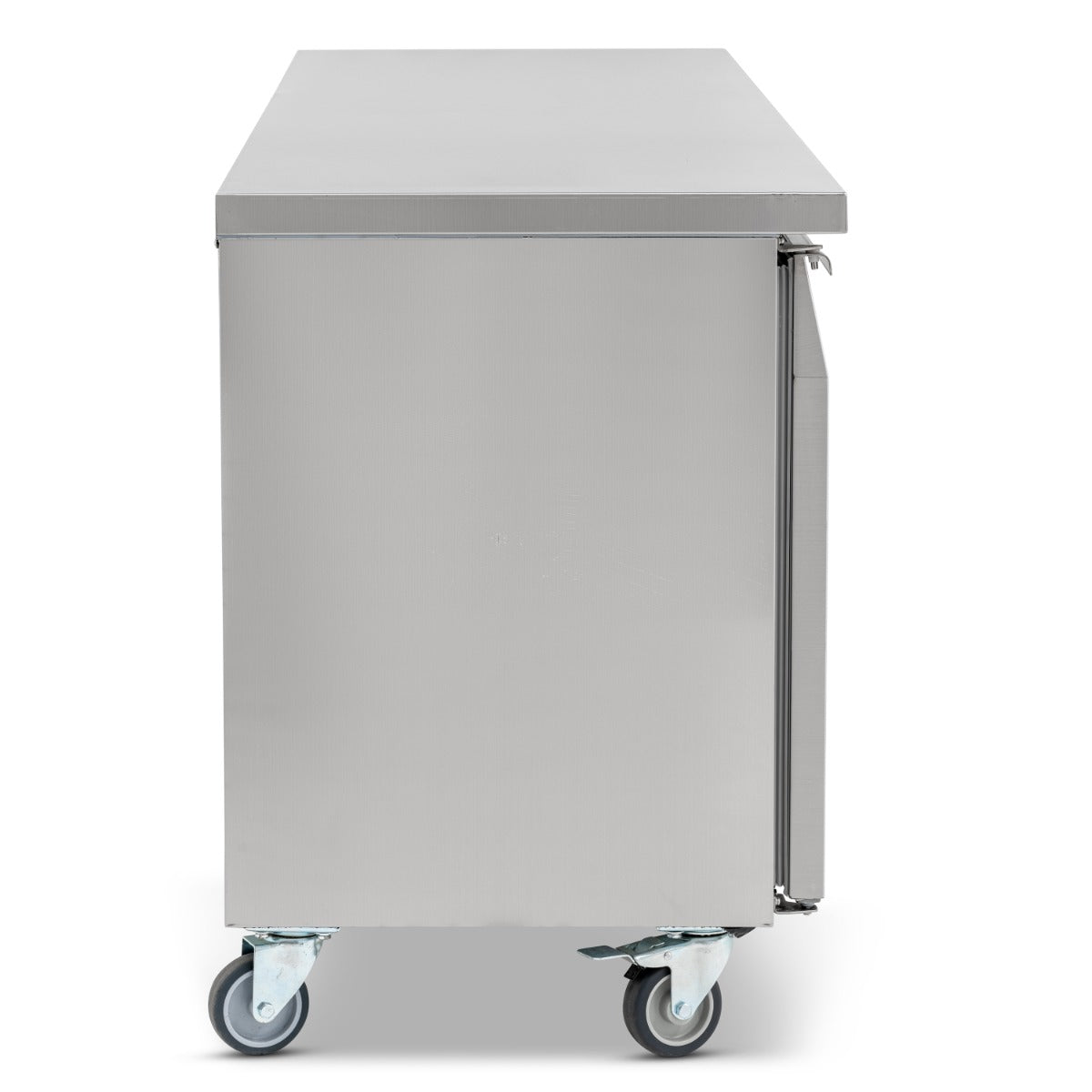 Triple Hinged Door Counter Freezer With Upstand