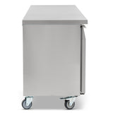 Graded 00967 Hbc3 Nu Triple Hinged Door Counter Refrigerator Without Upstand