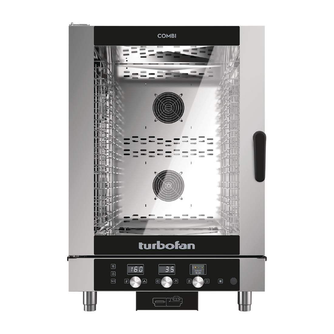 Blue Seal Turbofan Digital Electric Combi Oven10x 1/1 GN EC40D10