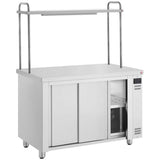 1100mm Hot Cupboard With Single Heated Gantry