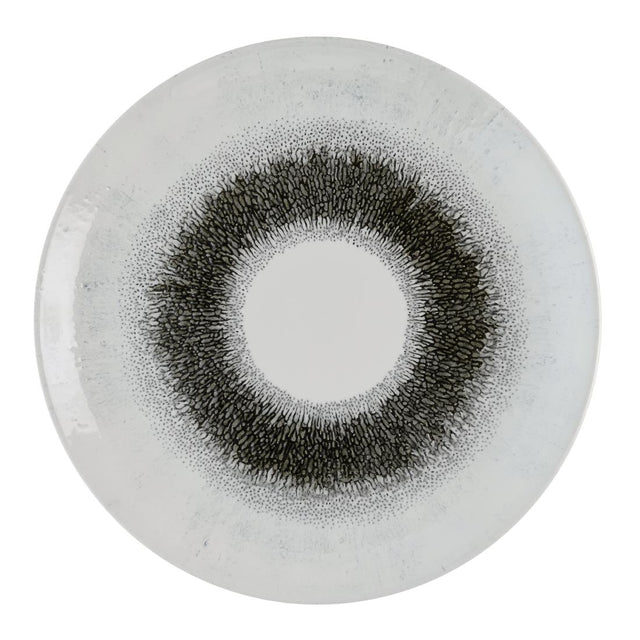 Churchill Studio Prints Fusion Black Evolve Coupe Plates 285mm (12 Pack)