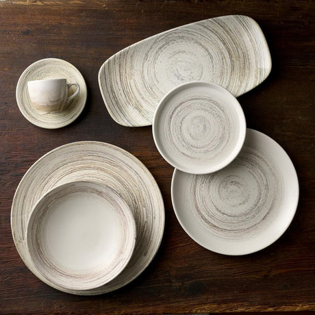 Churchill Elements Dune Chef's Oblong Plates 288 x 152mm (12 Pack)
