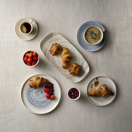 Churchill Elements Dune Chef's Oblong Plates 288 x 152mm (12 Pack)