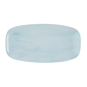 Churchill Stonecast Canvas Breeze Chefs Oblong Plates 288x152mm (12 Pack)