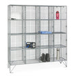 Sixteen Compartment Mesh Locker 457mm Deep