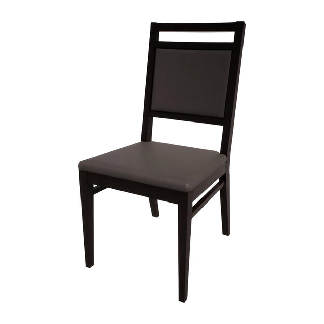Bolero Bespoke Bia A Side Chair in Anthracite/Charcoal