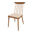 Bolero Bespoke Frank Side Chair Cream/Oak