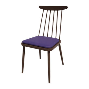 Bolero Bespoke Frank Side Chair Blue/Wenge