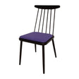 Bolero Bespoke Frank Side Chair Blue/Charcoal