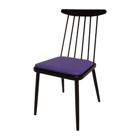 Bolero Bespoke Frank Side Chair Blue/Charcoal