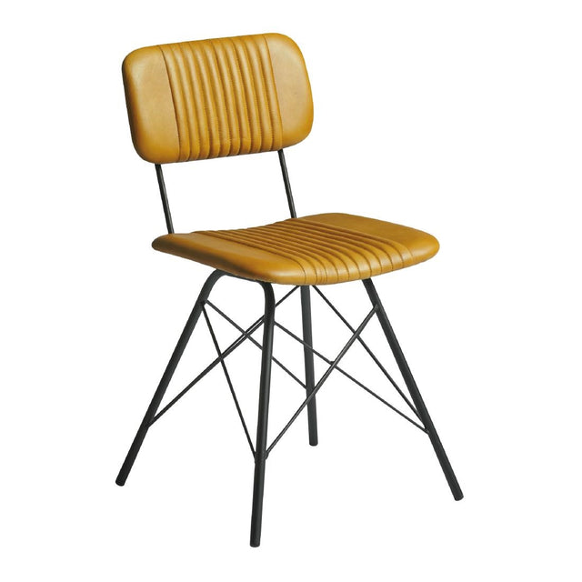 Duke Side Chairs Vintage Gold (2 Pack)