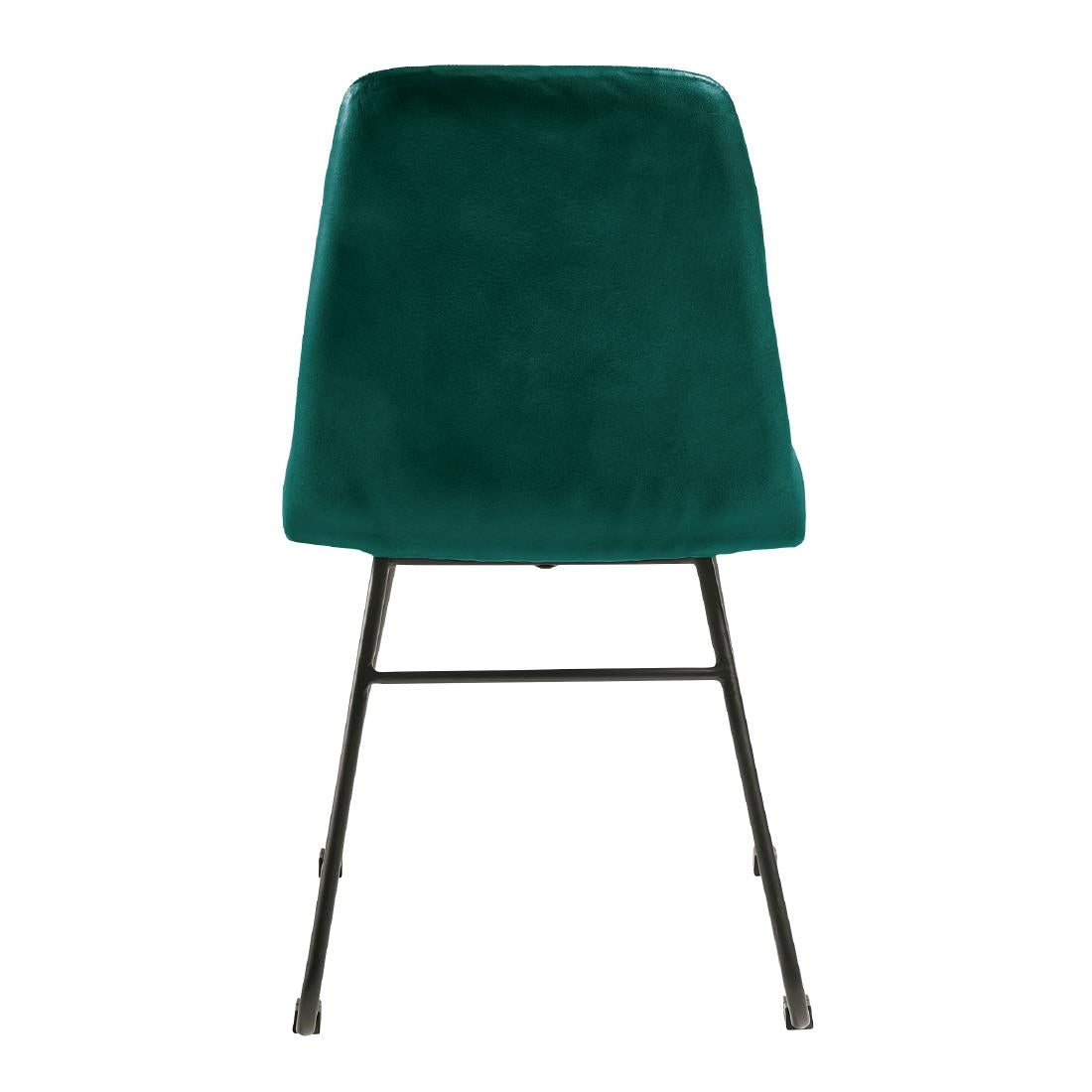 Harland Side Chairs Leather Vintage Blue (2 Pack)