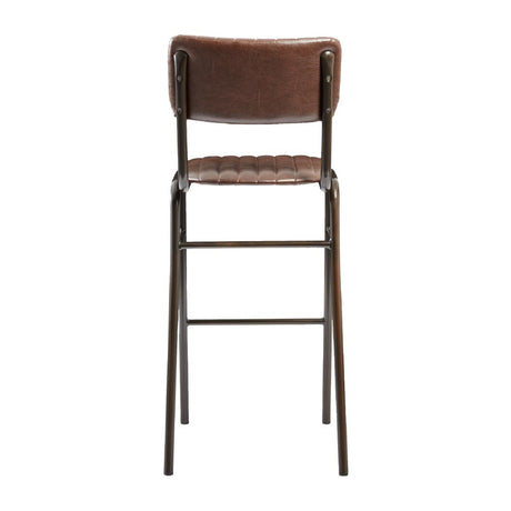Tavo Stacking Bar Stools Vintage Brown (2 Pack)