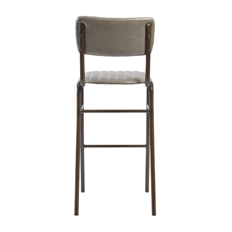 Tavo Stacking Bar Stools Vintage Dark Grey (2 Pack)