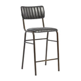 Tavo Stacking Mid Bar Stools Vintage Black (2 Pack)