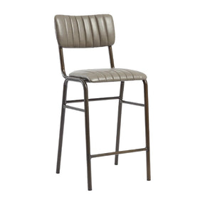 Tavo Stacking Mid Bar Stools Vintage Dark Grey (2 Pack)