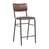 Tavo Stacking Mid Bar Stools Vintage Red (2 Pack)