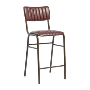 Tavo Stacking Mid Bar Stools Vintage Red (2 Pack)