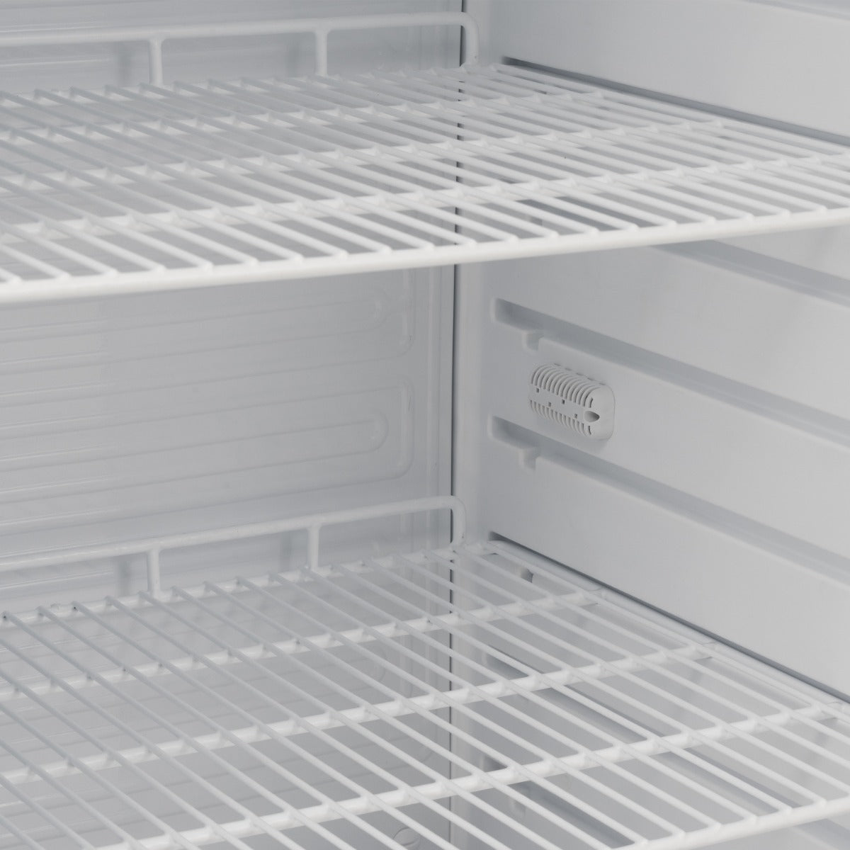 GRADED-00987-HSG40 Single Glass Door Stainless Steel Refrigerator