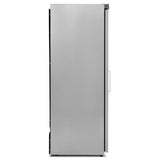 GRADED-00987-HSG40 Single Glass Door Stainless Steel Refrigerator